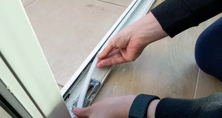 Garage Door Off Track Repair in Ensley, FL