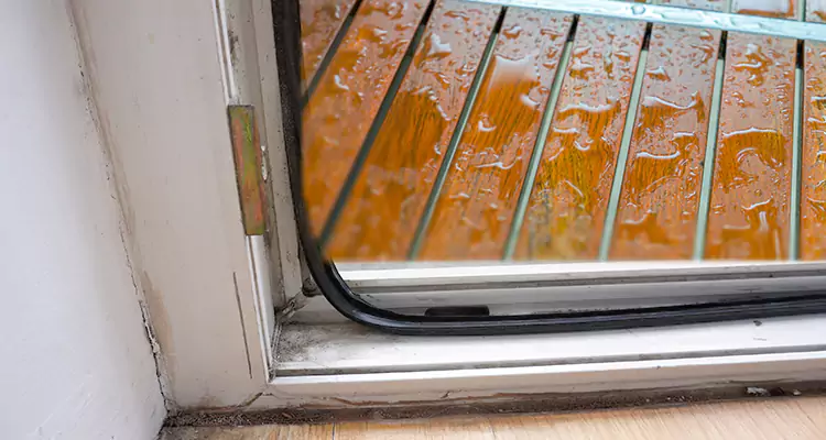 Water Leaking Wooden Patio Doors Repair in Ensley, FL