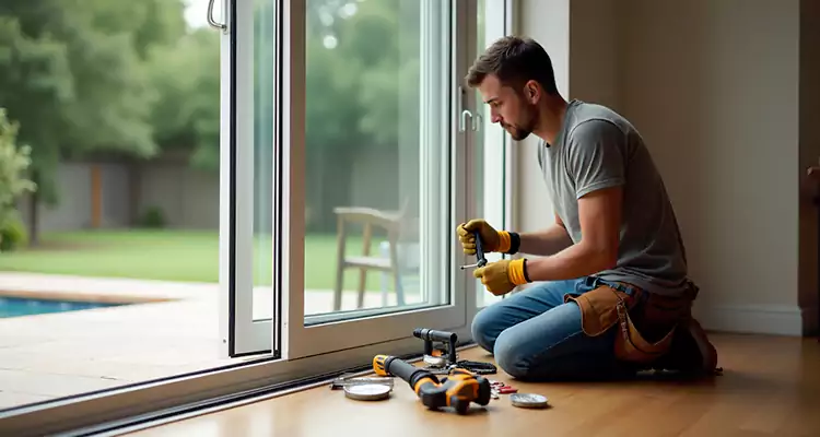 Patio Screen Door Rollers Repair in Ensley, FL