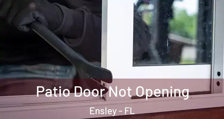 Patio Door Not Opening Ensley - FL